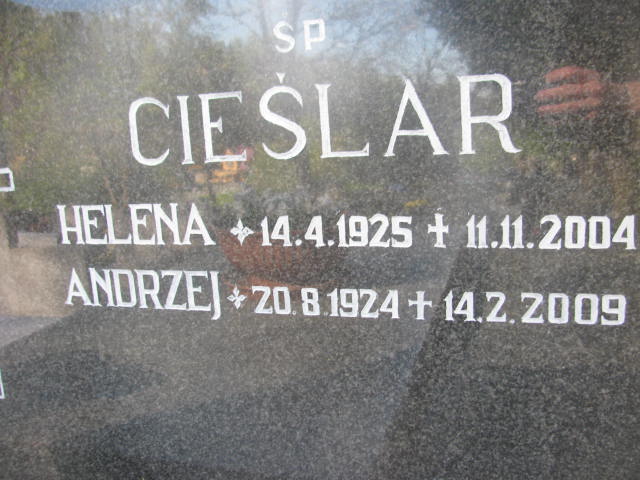 Helena Cieślar 1925 Wisła ewangelicki - Grobonet - Wyszukiwarka osób pochowanych