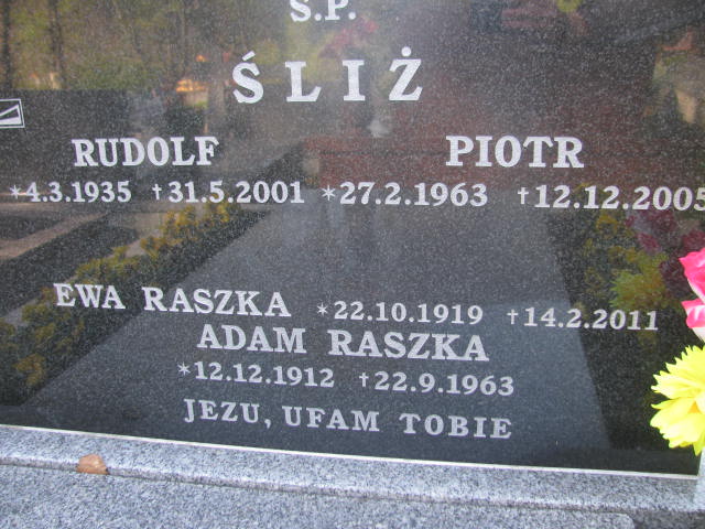Piotr Śliż 1963 Wisła ewangelicki - Grobonet - Wyszukiwarka osób pochowanych