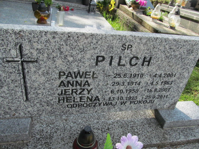Anna Pilch 1914 Wisła ewangelicki - Grobonet - Wyszukiwarka osób pochowanych