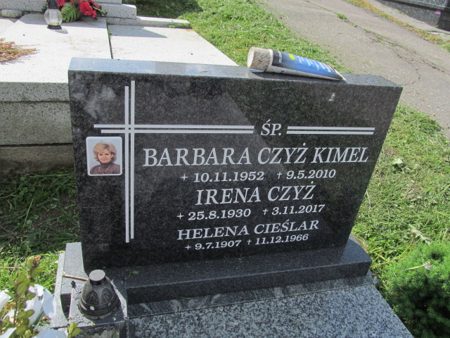 Irena Czyż 1930 Wisła ewangelicki - Grobonet - Wyszukiwarka osób pochowanych