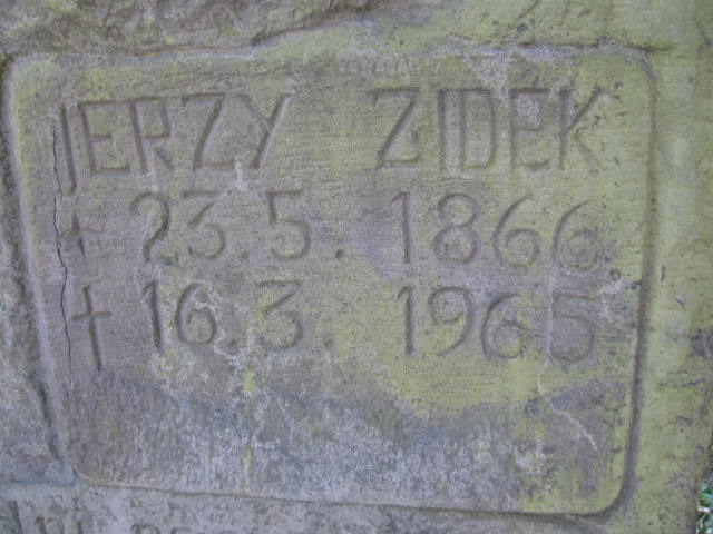 Jerzy Żidek 1868 Wisła ewangelicki - Grobonet - Wyszukiwarka osób pochowanych