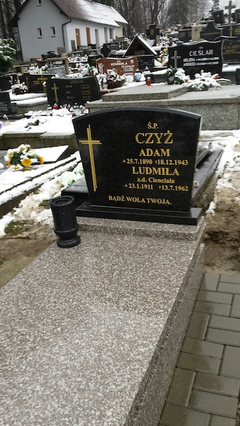 Ludmiła Czyż 1911 Wisła ewangelicki - Grobonet - Wyszukiwarka osób pochowanych