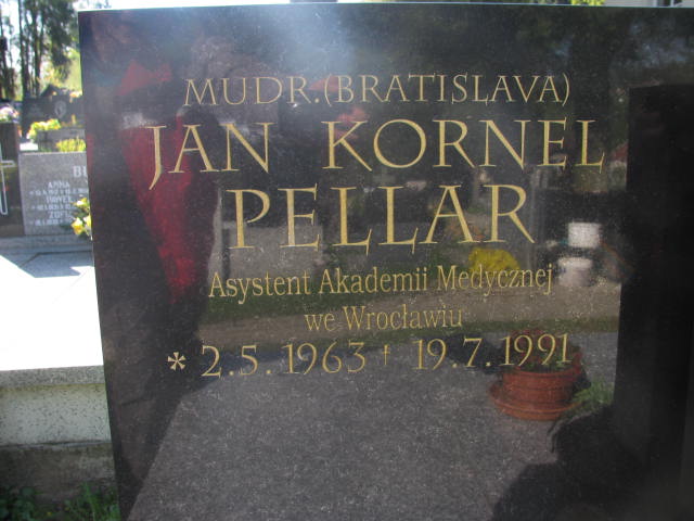 Jan Kornel Pellar 1963 Wisła ewangelicki - Grobonet - Wyszukiwarka osób pochowanych