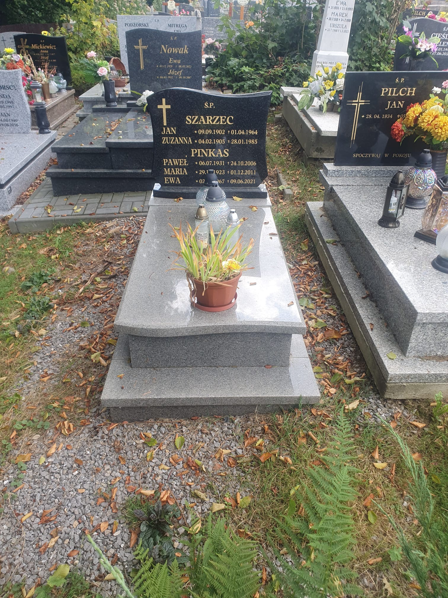 Grób Zuzanna Szarzec