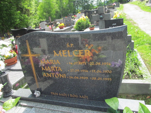 Marta Melcer 1914 Wisła ewangelicki - Grobonet - Wyszukiwarka osób pochowanych