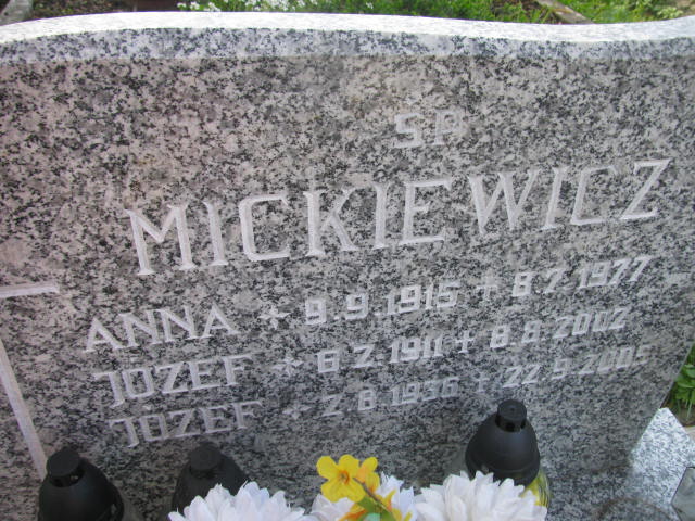 Józef Mickiewicz 1936 Wisła ewangelicki - Grobonet - Wyszukiwarka osób pochowanych