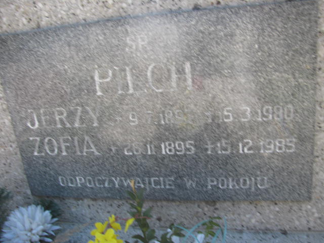 Zofia Pilch 1895 Wisła ewangelicki - Grobonet - Wyszukiwarka osób pochowanych