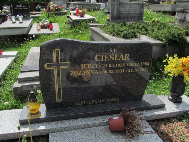 Piotr Cieślar 1987 Wisła ewangelicki - Grobonet - Wyszukiwarka osób pochowanych