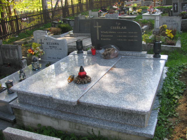 Grób Emilia Cieślar