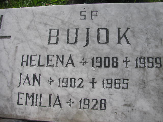 Grób Jan Bujok