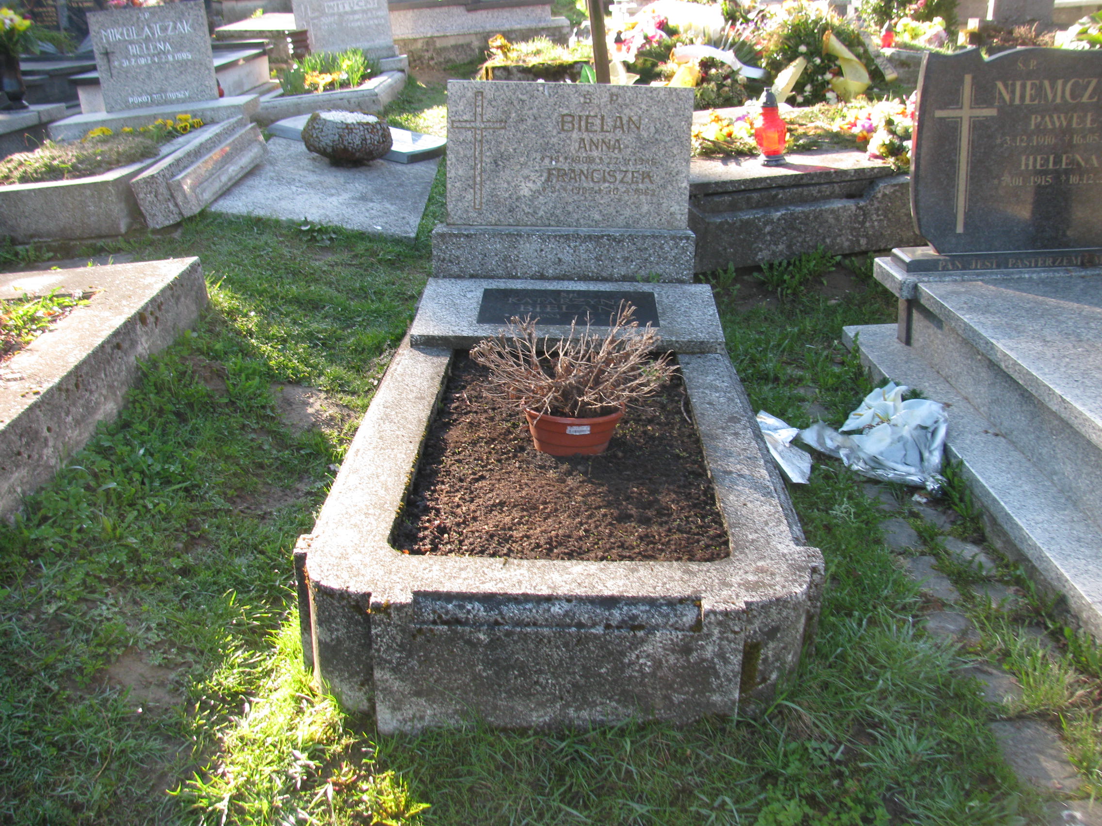 Grób Katarzyna Bielan