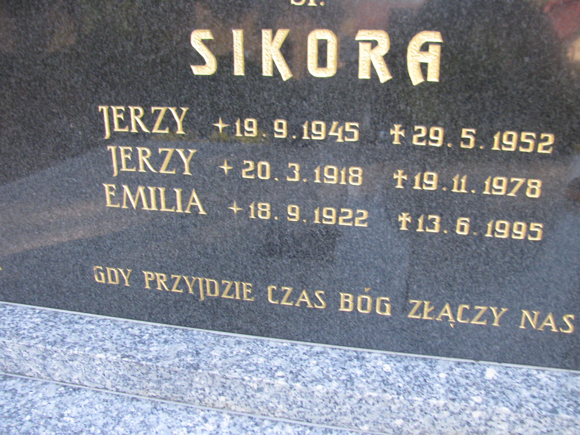 Jerzy Sikora 1945 Wisła ewangelicki - Grobonet - Wyszukiwarka osób pochowanych