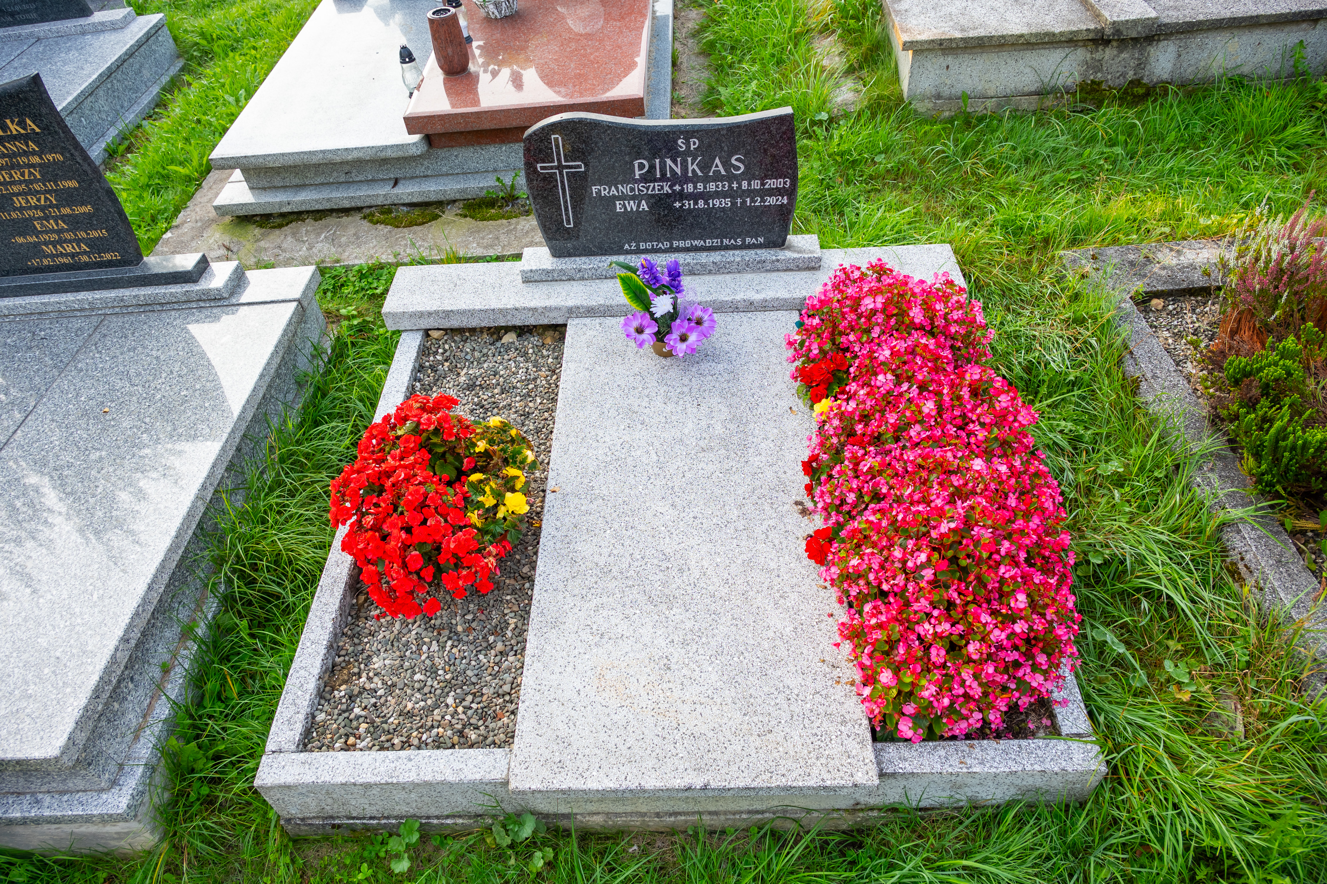 Grób Franciszek Pinkas