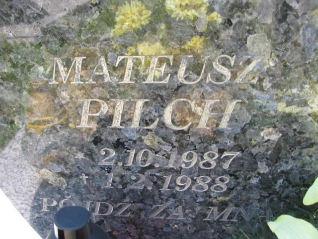 Mateusz Pilch 1987 Wisła ewangelicki - Grobonet - Wyszukiwarka osób pochowanych