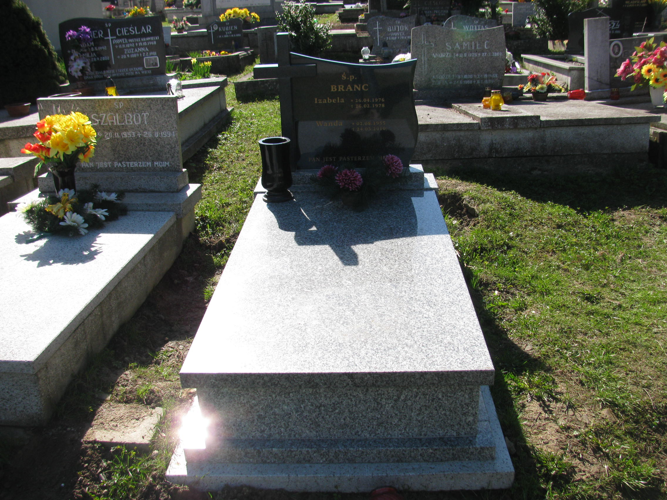 Grób Jerzy Branc