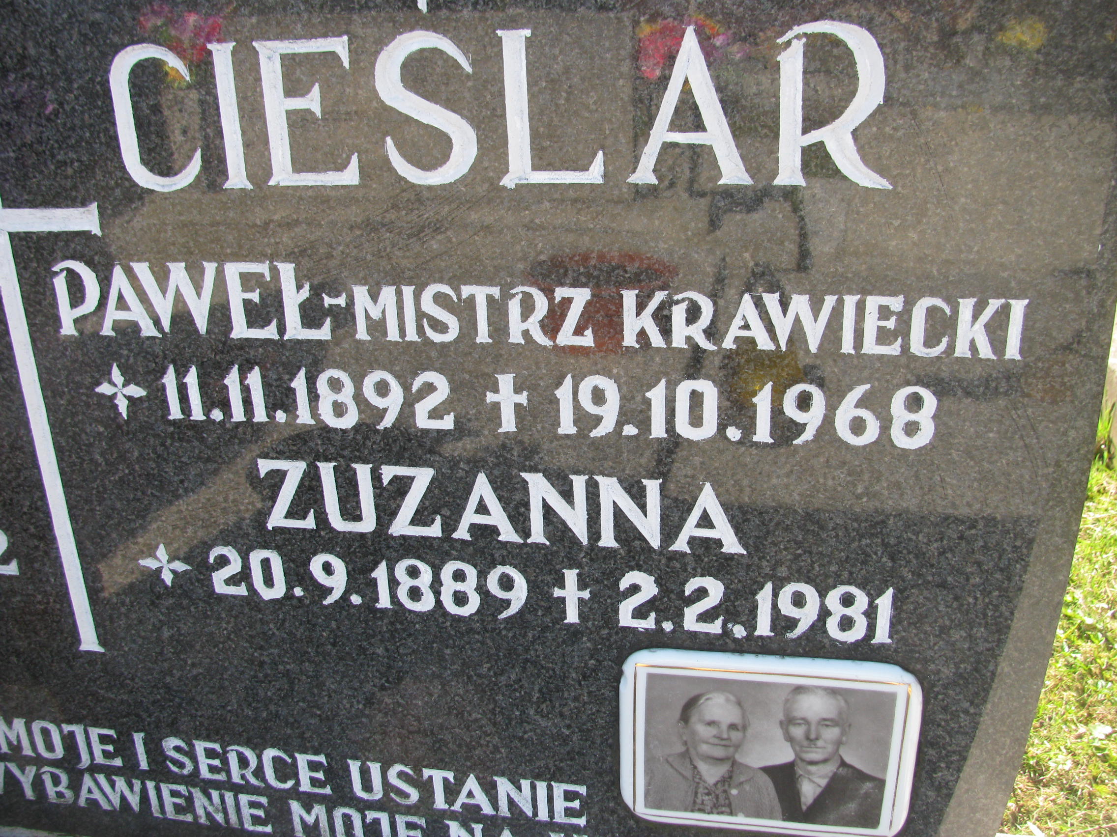 Zuzanna Cieślar 1889 Wisła ewangelicki - Grobonet - Wyszukiwarka osób pochowanych