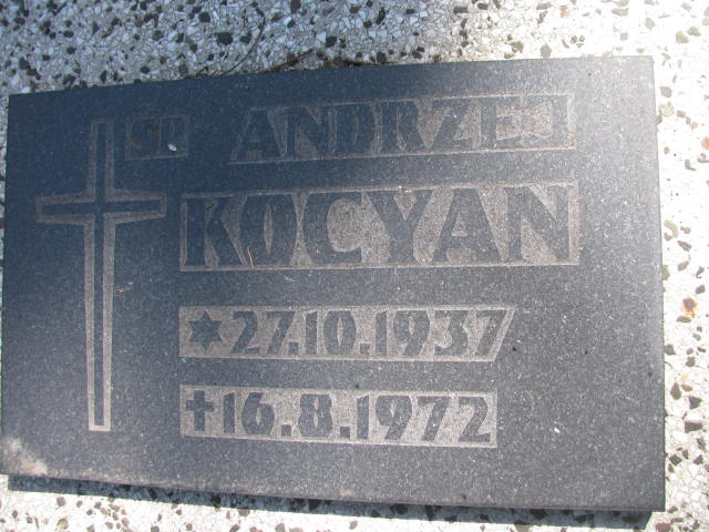 Andrzej Kocyan 1937 Wisła ewangelicki - Grobonet - Wyszukiwarka osób pochowanych