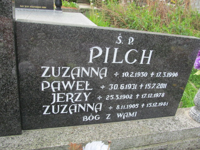 Zuzanna Pilch 1905 Wisła ewangelicki - Grobonet - Wyszukiwarka osób pochowanych
