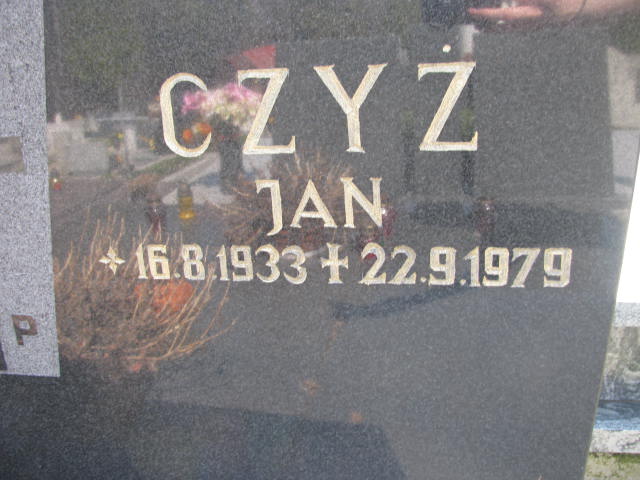 Jan Czyż 1933 Wisła ewangelicki - Grobonet - Wyszukiwarka osób pochowanych