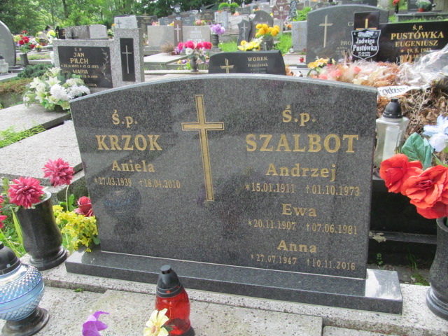 Anna Szalbot 1947 Wisła ewangelicki - Grobonet - Wyszukiwarka osób pochowanych