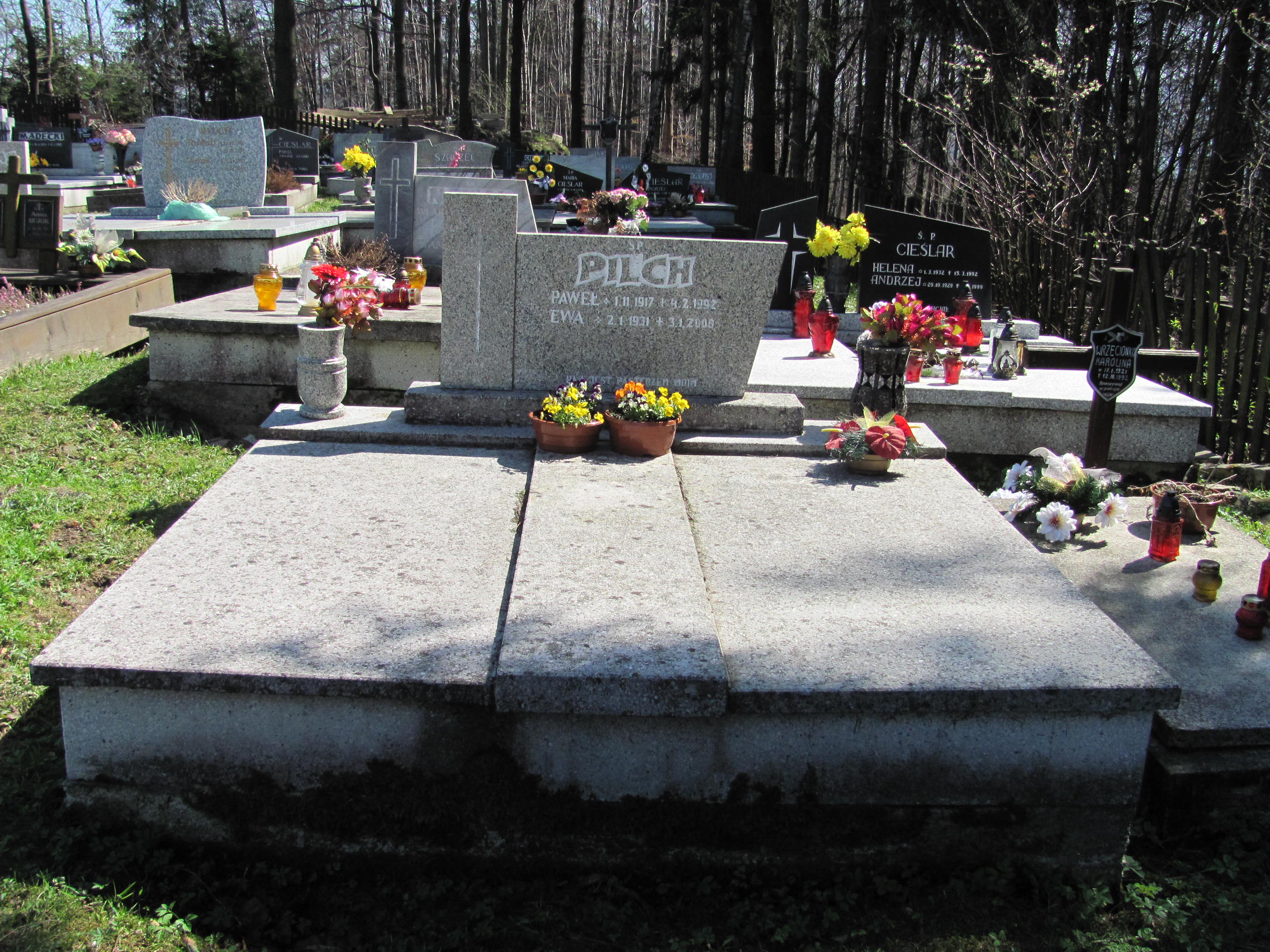 Grób Paweł Pilch