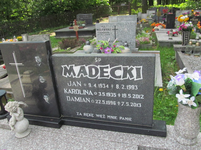 Karolina Madecka 1935 Wisła ewangelicki - Grobonet - Wyszukiwarka osób pochowanych