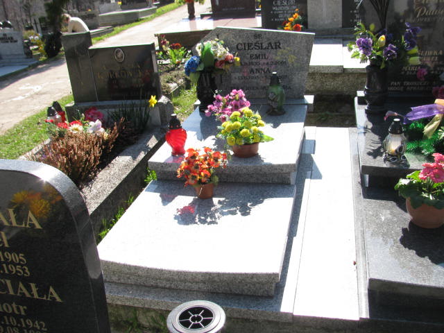 Grób Emil Cieślar