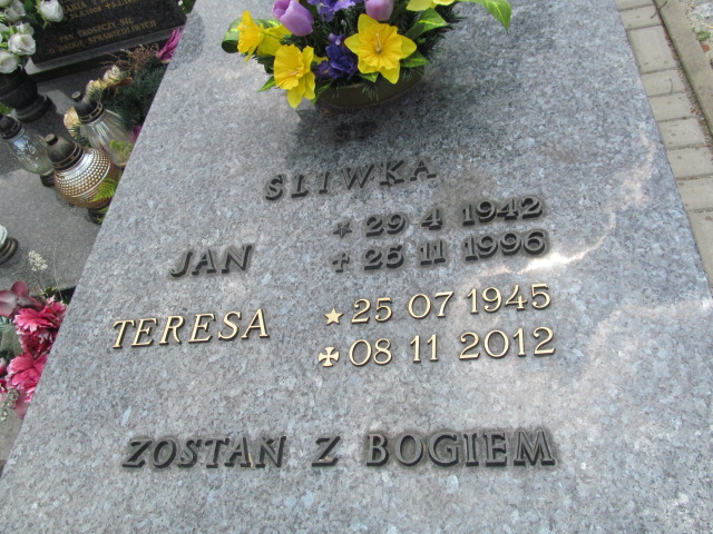 Jan Śliwka 1942 Wisła ewangelicki - Grobonet - Wyszukiwarka osób pochowanych